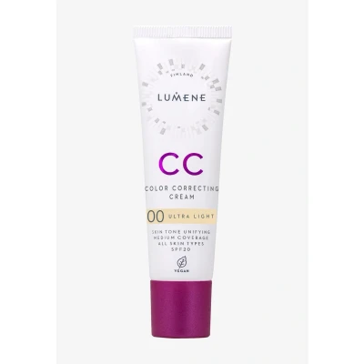 Afbeelding van Lumene CC Color Correcting Cream Medium 30ML Foundation, Dames, Maat: 30 ml, Ultra light