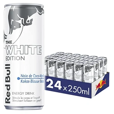 Afbeelding van Red Bull White Edition Energiedrank met de smaak van kokos açaibes 24 x 25cl