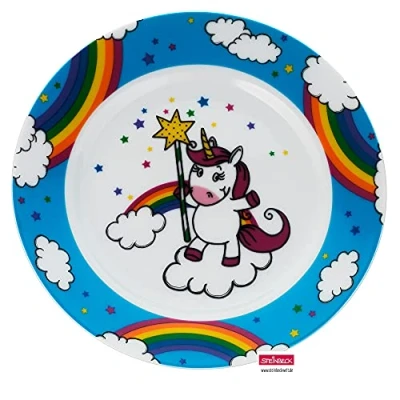 Afbeelding van WMF Eenhoornservies voor kinderen, 19 cm, porselein, vaatwasmachinebestendig, kleur en voedselgebruik