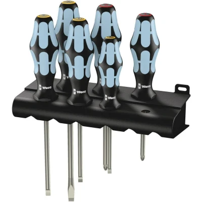 Afbeelding van Wera 6 delige kraftform rvs schroevendraaierset ph/s