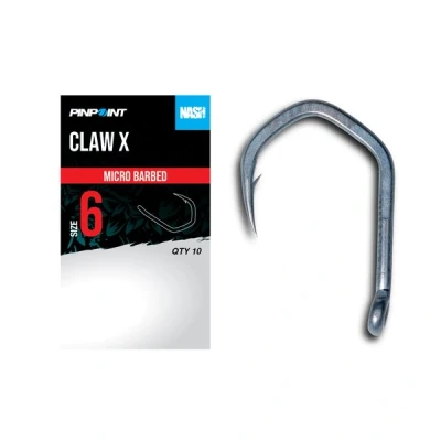 Afbeelding van Nash Claw X Karperhaken Size 6 (10pcs)