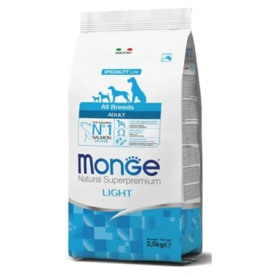 Afbeelding van 12kg Zalm met Rijst Alle rassen Light Monge Naturel Superpremium honden