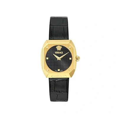 Afbeelding van Versace Antares Lady VE9E00224 Horloge Leer Zwart Ø 36 mm