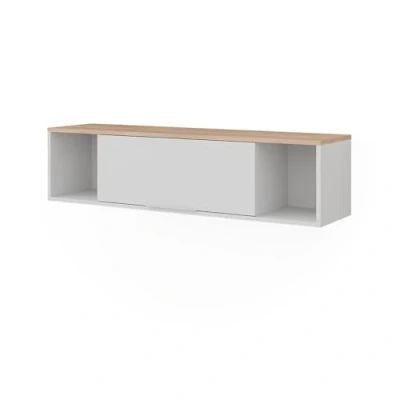 Afbeelding van Vicco Betti Wandplank 120 x 30 cm Wit/Sonoma