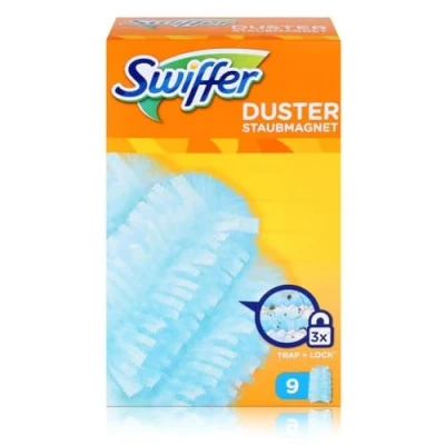 Afbeelding van 2e halve prijs: Swiffer Duster Trap &amp; Lock navullingen 9 stuks