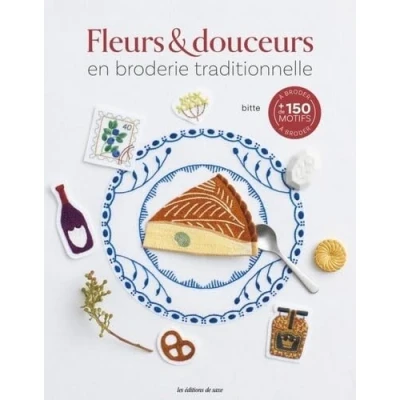 Afbeelding van FLEURS DOUCEURS EN BRODERIE TRADITIONNELLE