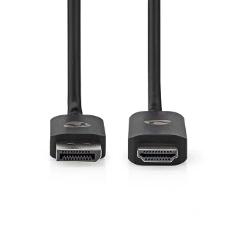 Afbeelding van DisplayPort naar HDMI kabel Nedis 1.8 meter (8K@30Hz)