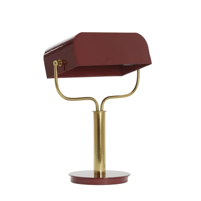 Afbeelding van Light &amp; Living Tafellamp AYER 37x14x43cm Rood
