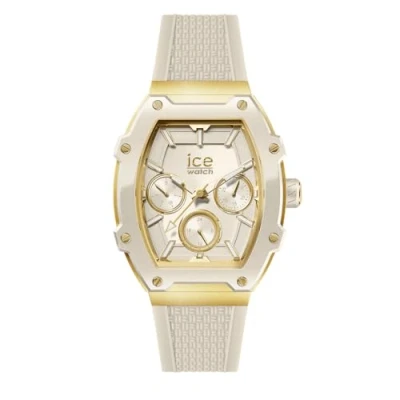 Afbeelding van ICE Watch boliday Almond skin 023898 Horloge Siliconen Crème Ø 44.5 mm