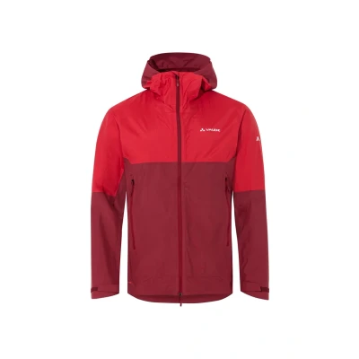 Afbeelding van Vaude Regenjas, Heren, Maat: Small, Carmine