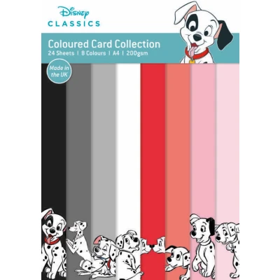 Afbeelding van 101 Dalmatians Coloured Card A4 Pack