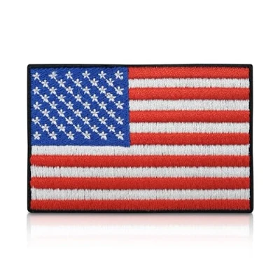 Afbeelding van patch om op te strijken Amerikaanse vlag Amy Military opstrijkbare Airsoft Finally Home