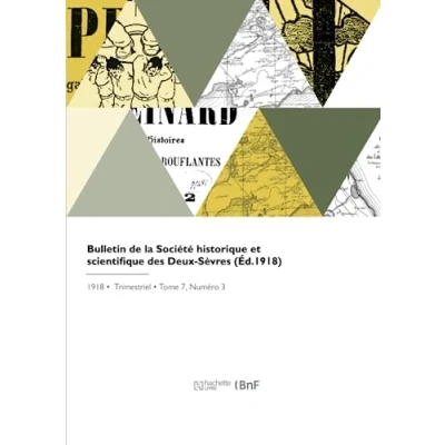 Afbeelding van Bulletin de la Société historique et scientifique des Deux Sèvres
