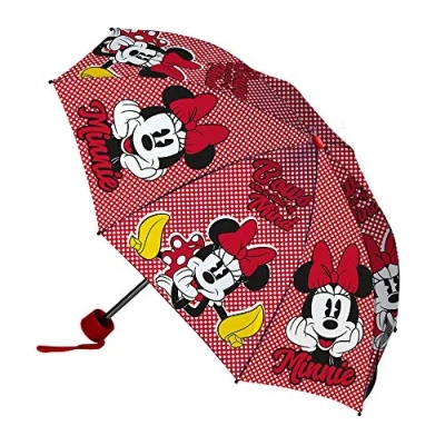 Afbeelding van Disney Paraplu Minnie Mouse Meisjes 52 Cm Polyester Rood