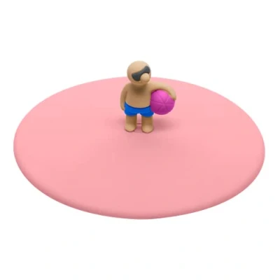 Afbeelding van Lurch 00210843 bekerdeksel Beige, Zwart, Blauw, Roze, Paars Silicone 1 stuk(s)