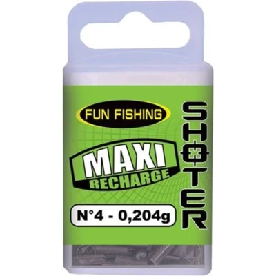 Afbeelding van Fun Fishing Maxi Recharge Shoter Maat : n4 0.204g