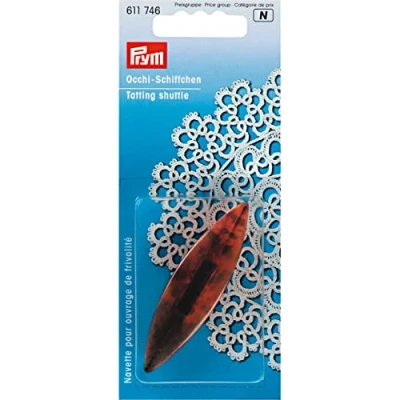 Afbeelding van Frivolitéspoel 65 mm Schildpad