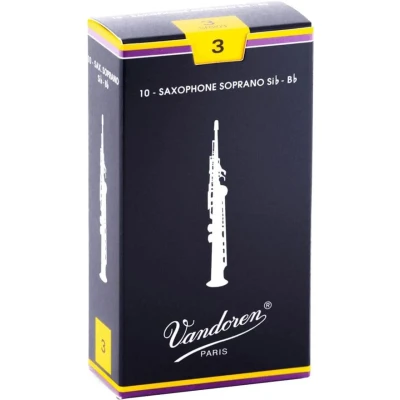 Image de VANDOREN ANCHE SAXOPHONE SOPRANO SOP CLASSIQUE 3 SR 20