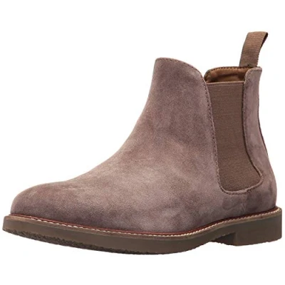 Afbeelding van Steve Madden Highline Chelsea herenlaarzen, Suede Taupe