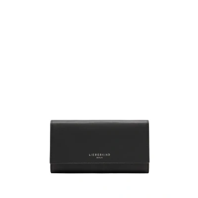 Afbeelding van Liebeskind Hilla Portemonnee Leer 19.5 cm Dames black