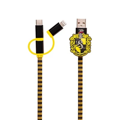 Afbeelding van Harry Potter: Hufflepuff Scarf Charging Cable