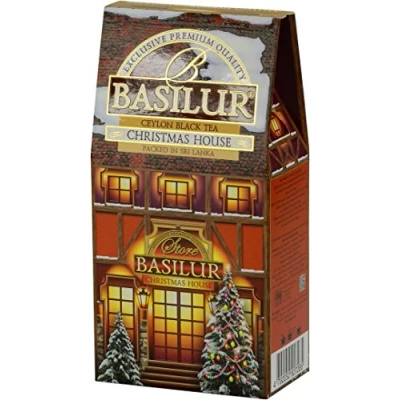 Afbeelding van Basilur Tea Christmas House Zwarte Thee, 100 g