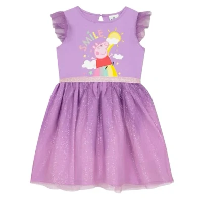 Afbeelding van Peppa Pig Jurk Meisjesjurk Meisjesjurk, Paars.
