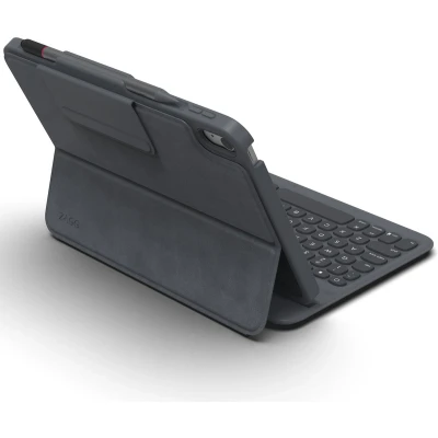 Afbeelding van Zagg Pro Keys Apple iPad (2022) Toetsenbord Hoes QWERTY Grijs
