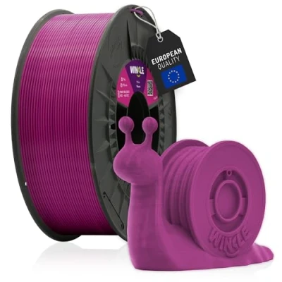 Image de WINKLE Filament PLA HD 1.75mm Mauve pour Impression 3D, Bobine 1kg, Imprimante Matériaux d&#039;impression 3D en Filament, Précision Dimensionnelle +/ 0.05mm, Facile à Imprimer