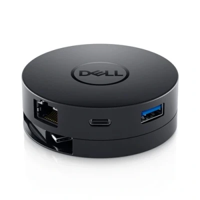 Image de Adaptateur USB C 6 en 1 Dell DA300 Noir