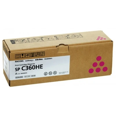 Image de Ricoh SP C360HE Magenta original cartouche de toner pour C360DNw