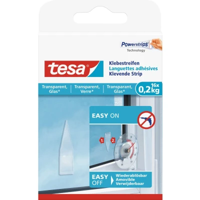 Afbeelding van Dubbelzijdige powerstrip Tesa transparant 0.2kg