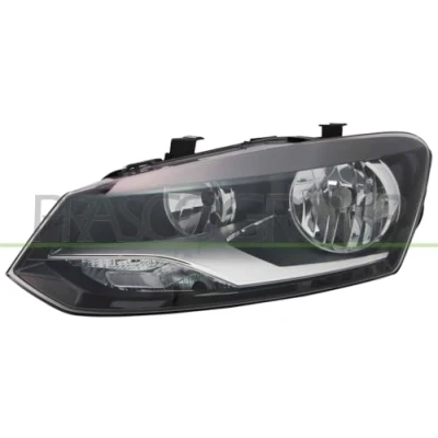 Afbeelding van PRASCO VG0234904 Koplampen Links H7/H7 Met regelmotor voor LWR VOLKSWAGEN: Polo V Hatchback