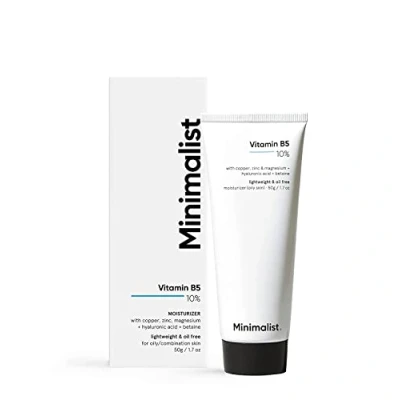Afbeelding van Minimalist Vitamine B5 10% olievrije lichte hydraterende gezichtsgel voor vette en acne gevoelige huid, 50 g (1 stuk)