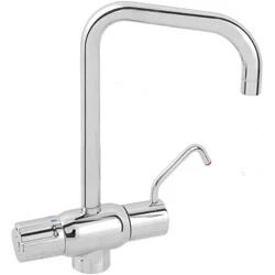 Afbeelding van Venlo Venlomix Medical New 1 gats keukenkraan thermostatisch met haak,