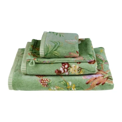 Afbeelding van Pip Studio Secret Garden Gastendoekje 30x50 cm Set van 3 Groen