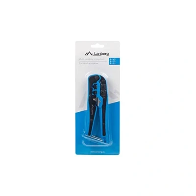 Afbeelding van Lanberg NT 0202 kabelkrimptang Krimptang Zwart, Blauw