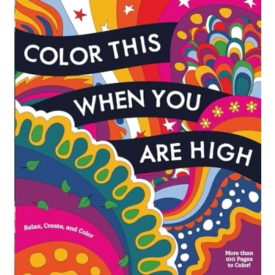 Afbeelding van Chartwell Coloring Books Color This When You Are High