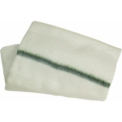 Afbeelding van Dweil geweven groene streep ca. 80x70 cm set à 10 stuks