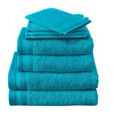 Image de de Witte Lietaer Contessa linge bain Gant toilette (16x22 cm) lot 6 Bleu