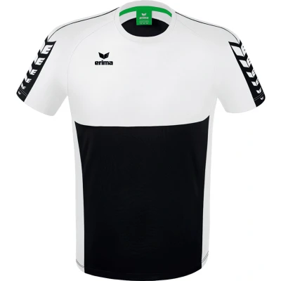 Afbeelding van ERIMA Six Wings T shirt zwart/wit / 152