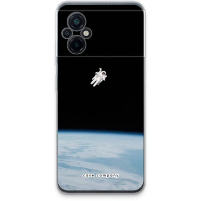 Afbeelding van Case Company® hoesje geschikt voor Xiaomi Poco M5 Alone in Space Soft Cover Telefoonhoesje Bescherming aan alle Kanten en Schermrand