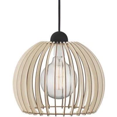 Afbeelding van Nordlux Chino 30 84833014 Hanglamp E27 60 W Hout