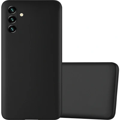 Afbeelding van Cadorabo Hoesje geschikt voor Samsung Galaxy A13 5G in METALLIC ZWART Beschermhoes gemaakt van flexibel TPU silicone Case Cover