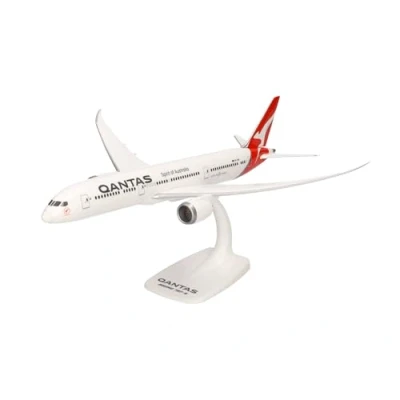 Afbeelding van Herpa Boeing vliegtuig snap fit Qantas B787 9 dreamliner