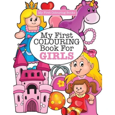 Afbeelding van My First Colouring Book For Girls ( Crazy Kids)