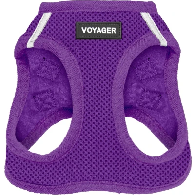 Afbeelding van Voyager Step In Air Hondenharnas door Best Pet Supplies, Harnas voor kleine en middelgrote honden, alle weertypen Paars, S, Borst: 37 40.5 cm