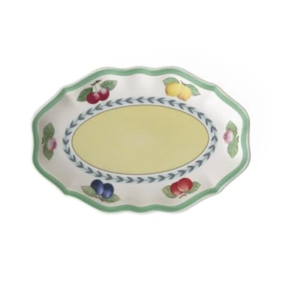 Afbeelding van Villeroy &amp; Boch French Garden Fleurence bijgerecht, premium porselein, wit/meerkleurig