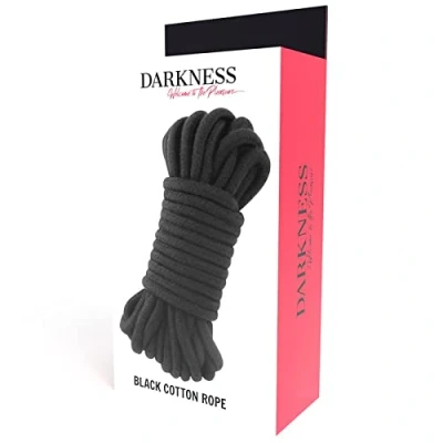 Afbeelding van Darkness Bondage Kinbaku / Shibari Rope Black 20 M Extreme BDSM Sex Toy voor Mannen Koppels Vrouwen