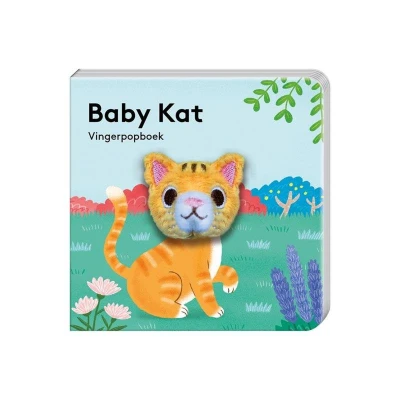 Afbeelding van Vingerpopboekjes Baby Kat los